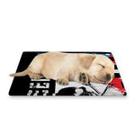 American Flag Freedom Life Print Pet Cooling Mat Cover