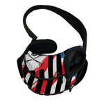 American Flag Freedom Life Print Pet Sling Carrier