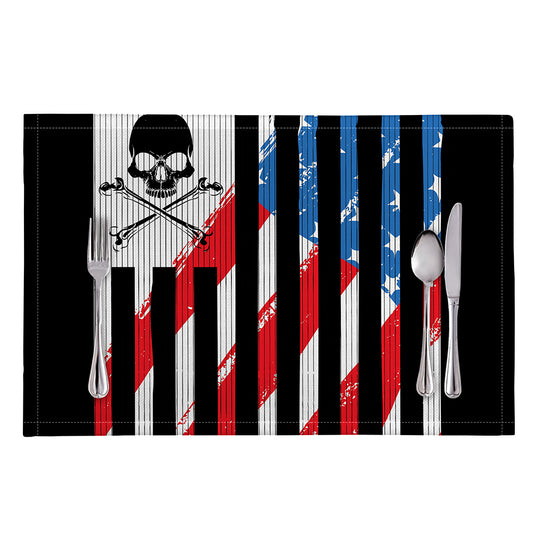 American Flag Freedom Life Print Placemat