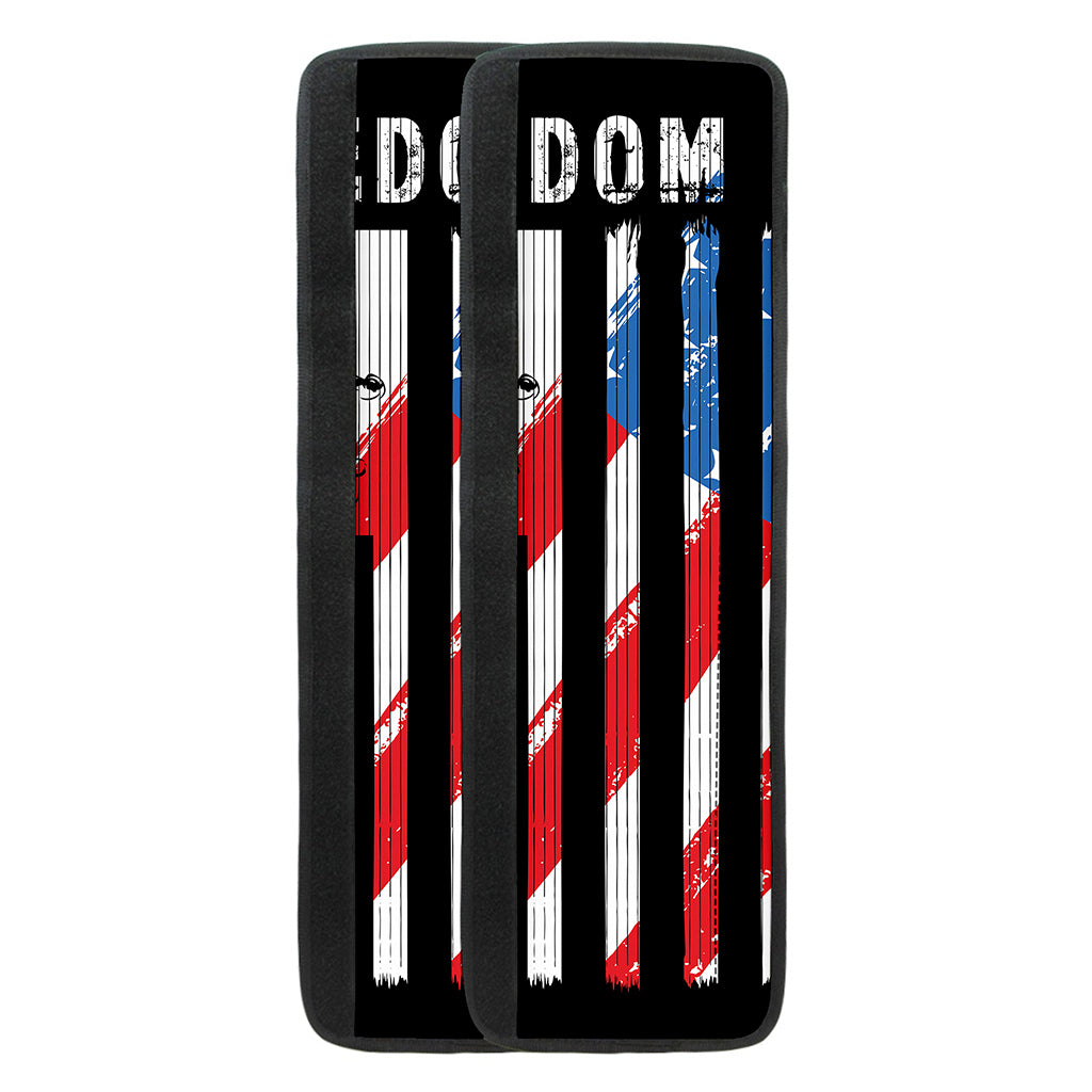 American Flag Freedom Life Print Refrigerator Handle Covers