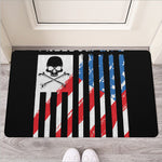 American Flag Freedom Life Print Rubber Doormat
