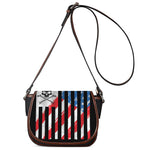 American Flag Freedom Life Print Saddle Bag