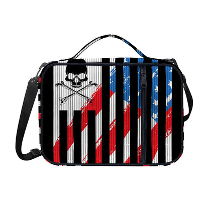 American Flag Freedom Life Print Shoulder Strap Bible Bag