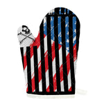 American Flag Freedom Life Print Single Oven Mitt