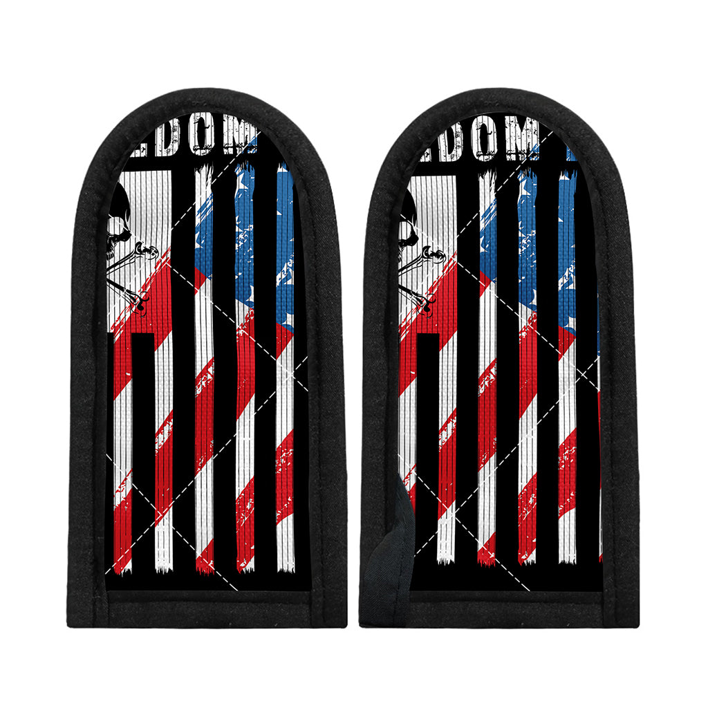 American Flag Freedom Life Print Skillet Handle Cover