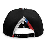 American Flag Freedom Life Print Snapback Cap