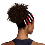American Flag Freedom Life Print Sports Headband