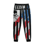 American Flag Freedom Life Print Sweatpants