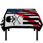 American Flag Freedom Life Print Tablecloth