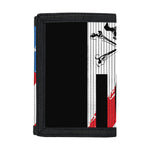 American Flag Freedom Life Print Trifold Wallet