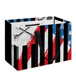 American Flag Freedom Life Print Utility Tote Bag