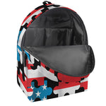 American Flag Jigsaw Puzzle Print Backpack