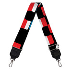 American Flag Jigsaw Puzzle Print Bag Strap