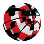 American Flag Jigsaw Puzzle Print Basketball