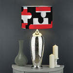 American Flag Jigsaw Puzzle Print Drum Lamp Shade
