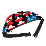 American Flag Jigsaw Puzzle Print Fanny Pack