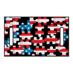 American Flag Jigsaw Puzzle Print Golf Cart Seat Cover