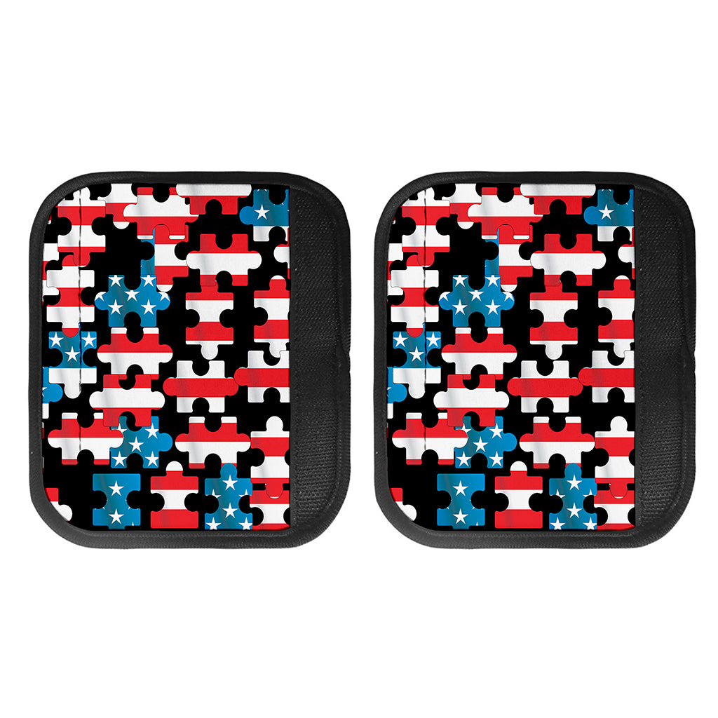 American Flag Jigsaw Puzzle Print Handle Covers