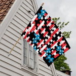 American Flag Jigsaw Puzzle Print House Flag