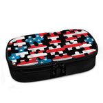 American Flag Jigsaw Puzzle Print Insulin Cooler Travel Case