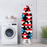 American Flag Jigsaw Puzzle Print Ironing Board Cover