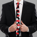 American Flag Jigsaw Puzzle Print Necktie