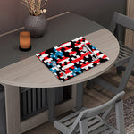 American Flag Jigsaw Puzzle Print Placemat