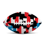 American Flag Jigsaw Puzzle Print Rugby Ball