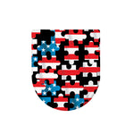 American Flag Jigsaw Puzzle Print Toilet Lid Cover