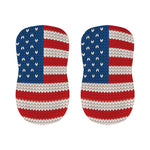 American Flag Knitted Print Bar Stool Covers