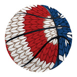 American Flag Knitted Print Basketball