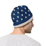 American Flag Knitted Print Beanie