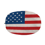 American Flag Knitted Print Car Side Mirror Covers