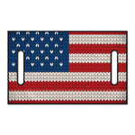 American Flag Knitted Print Golf Cart Seat Cover