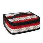 American Flag Knitted Print Small Lunch Bag