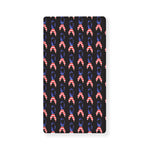 American Flag Ribbon Pattern Print Baby Crib Sheet