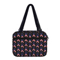 American Flag Ribbon Pattern Print Double Strap Bible Bag