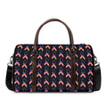 American Flag Ribbon Pattern Print Duffel Bag