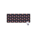 American Flag Ribbon Pattern Print Extended Mouse Pad
