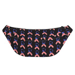 American Flag Ribbon Pattern Print Fanny Pack