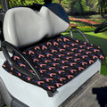 American Flag Ribbon Pattern Print Golf Cart Seat Cover
