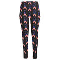 American Flag Ribbon Pattern Print High-Waisted Pocket Leggings