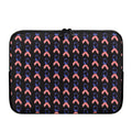 American Flag Ribbon Pattern Print Laptop Sleeve