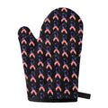 American Flag Ribbon Pattern Print Single Oven Mitt