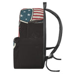 American Flag Skull Print Backpack