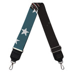 American Flag Skull Print Bag Strap