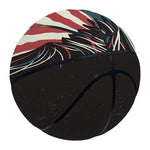 American Flag Skull Print Basketball