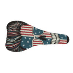 American Flag Skull Print Bicycle Seat Cover