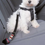 American Flag Skull Print Dog Seat Belt