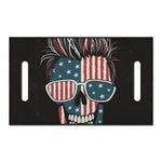 American Flag Skull Print Golf Cart Seat Cover